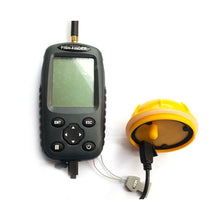 FF998 Fish finder Upgrade English/Russian menu Rechargeable Waterpoof Wireless Fishfinder Sensor 125KHz Sonar Echo Sounder