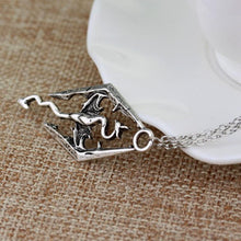 3D RPG Game The Elder Scrolls Necklace Skyrim Hollow Dragon Pendants Cheap Punk Vintage Women And Men Drop Statement Necklaces