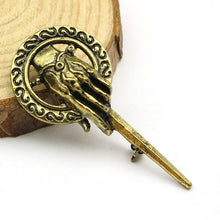 Game Of Thrones Vintage Antique Bronze King's Hand Mace Tyrell Brooch Pins Cheap Wholesale Movie Jewelry Women And Men Brooches