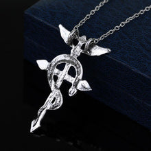 Anime Style Vintage Fullmetal Alchemist Edward Elric Chain Pendant Necklace Hot Sale Classic Women And Men Statement Necklace