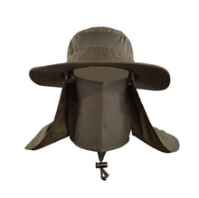 2017 Summer Sun Hats SPF 30+ UVB Protection Waterproof Fishing Cap Fisherman Hat Climbing Wide Brim Bucket Hats Solid Caps V1739